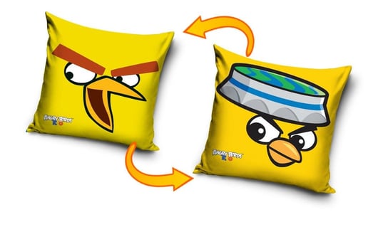Angry Birds, Poduszka z poszewką, 40x40 cm Mówisz i Masz