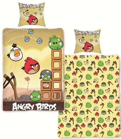 Angry Birds, Pościel dziecięca, 140x200 cm Angry Birds