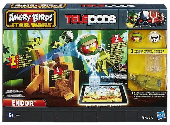 Angry Birds Star Wars, gra zręcznościowa Gwiezdne pojazdy z telepodem Endor Hasbro Gaming