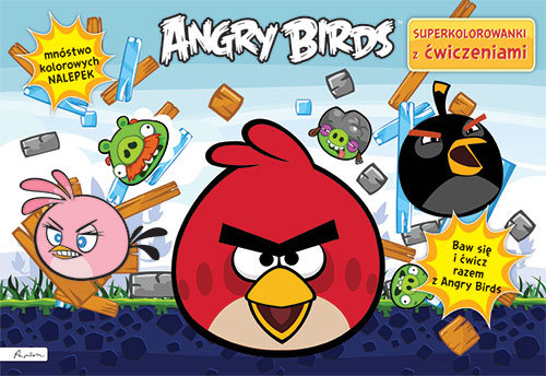 Angry Birds. Superkolorowanki z ćwiczeniami Opracowanie zbiorowe