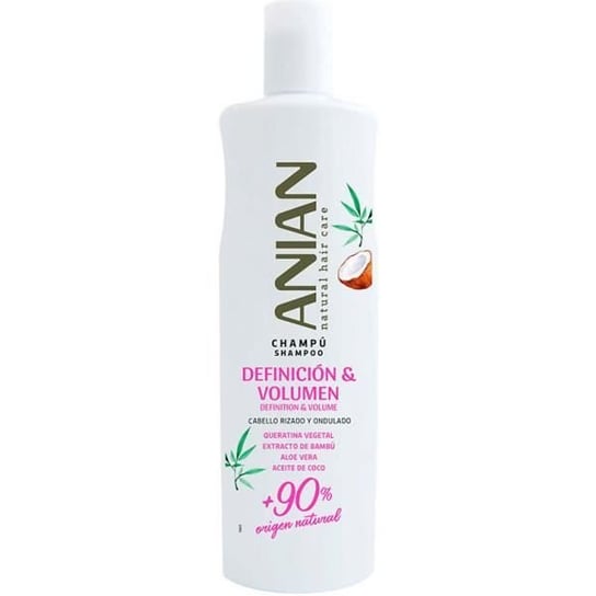 Anian Definition & Volumen Champú Vegetal 400 ml dla kobiet Inny producent