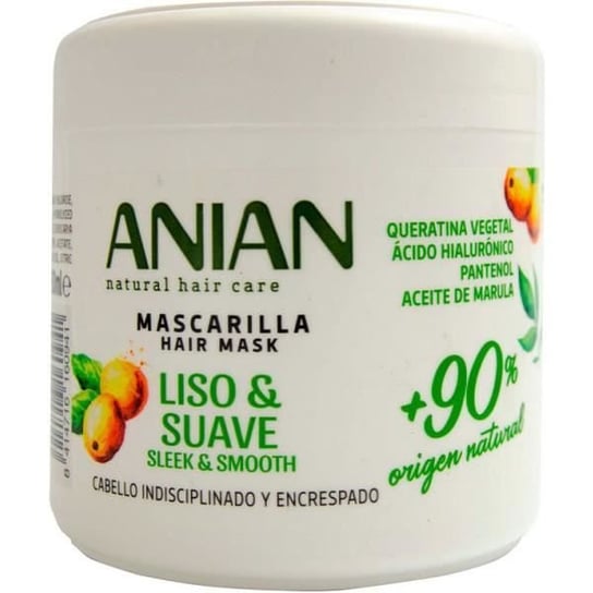 Anian Liso & Suave Mascarilla Queratina Vegetal 350 ml dla kobiet Inny producent