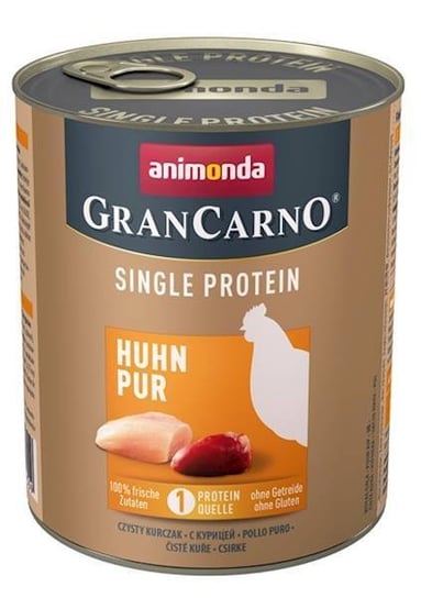 AniAnimonda GranCarno single protein huhn pur 800g Animonda