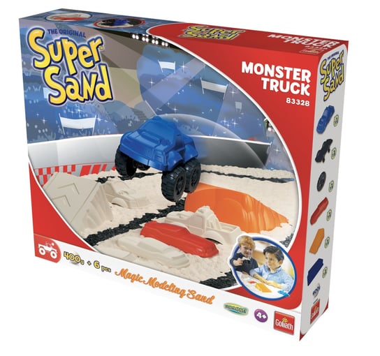 Animagic, piasek kinetyczny Super Sand Monster Truck AniMagic