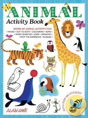 Animal Activity Book Gree Alain