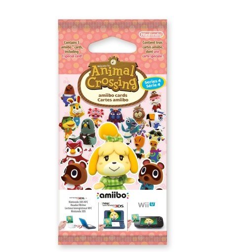 Animal Crossing: Happy Home D. Card 3set Vol.4 Nintendo
