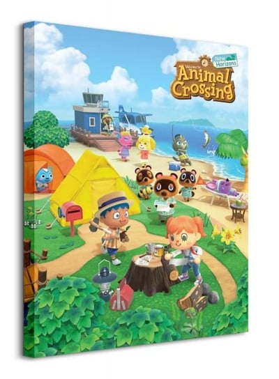 Animal Crossing New Horizons Island Life - obraz na płótnie Pyramid
