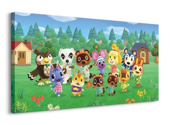 Animal Crossing New Horizons - obraz na płótnie Pyramid