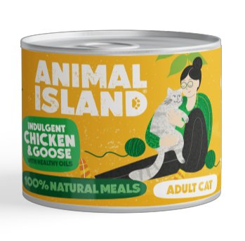Animal Island Karma mokra dla kota - kurczak I gęś 200g Inny producent