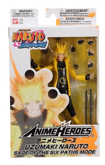 Anime heroes, Naruto - Uzumaki Naruto, Sage of the six paths mode Anime Heroes