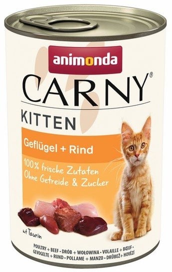 Animonda Carny Kitten Wołowina Animonda