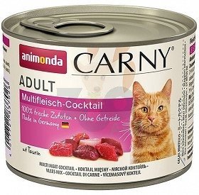 ANIMONDA Cat Carny Adult smak: multi koktajl mięsny 6 x 200g Animonda
