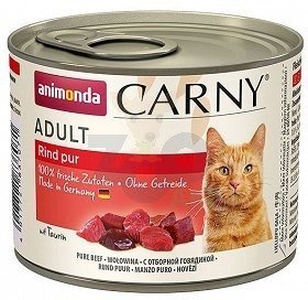 ANIMONDA Cat Carny Adult smak: wołowina 6 x 200g Animonda