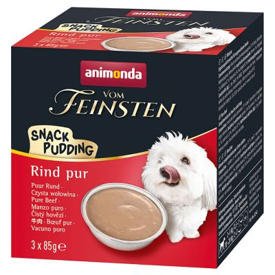 ANIMONDA Fein.Snack Pudding wołowina Pies multipack 3x85g 82-342 Animonda