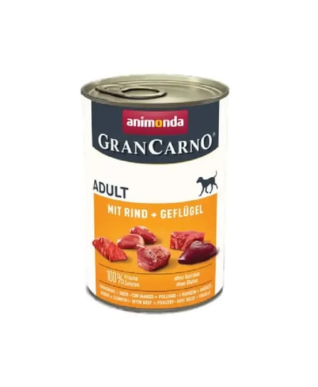 Animonda Gran Carno 400g wołowina drób Animonda