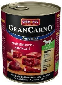 ANIMONDA GranCarno Adult Dog smak: Koktajl mięsny 6 x 800g Animonda