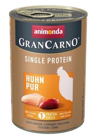 Animonda GranCarno single protein huhn pur 400g Animonda