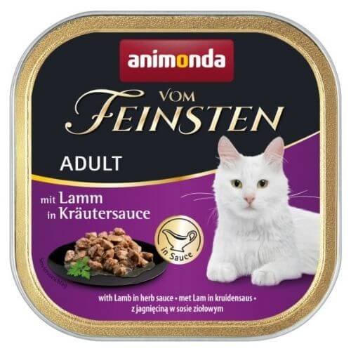Animonda Vom Feinsten Mokra karma z jagnięciną dla kotów 100g Animonda vom Feinsten