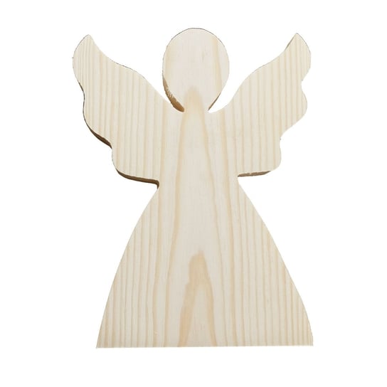 Anioł Duzy z drewna skrzynkizdrewna