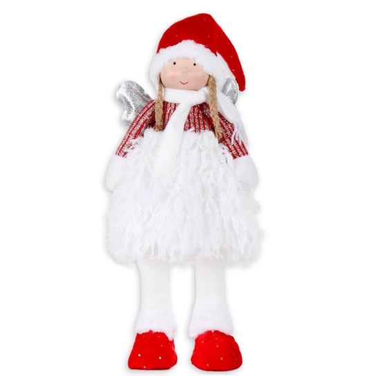 Anioł, Merry Merry, Stojący, Bujający, Czerwony, Duży, 59 cm Empik