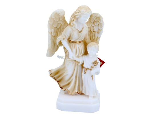 Anioł Stróż z dzieckiem - alabaster grecki/MASKA MASKA