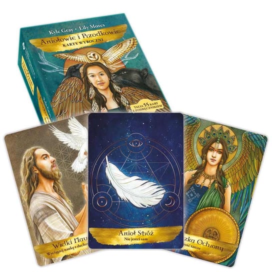 Aniołowie i Przodkowie - karty wyroczni karty do wróżenia Studio Astropsychologii Studio Astropsychologii
