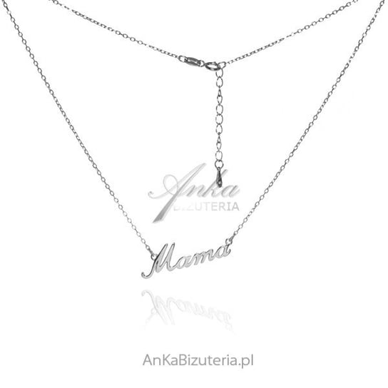 AnKa Biżuteria, Biżuteria srebrna - naszyjnik Prezent dla Mamy AnKa Biżuteria