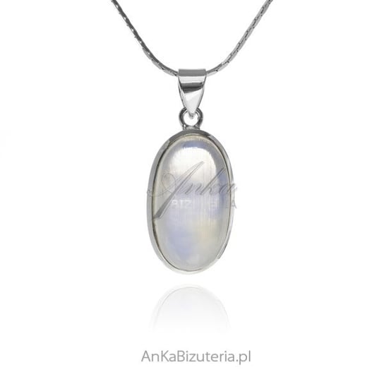 AnKa Biżuteria, Biżuteria srebrna z kamieniem księżycowym - natura AnKa Biżuteria