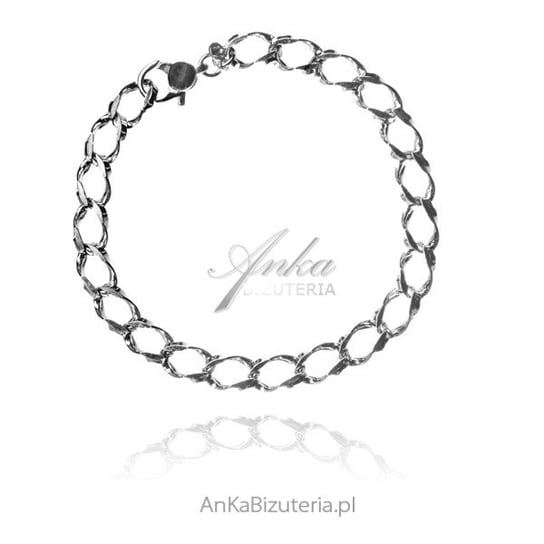 AnKa Biżuteria, Bransoletka srebrna damska - biżuteria włoska AnKa Biżuteria