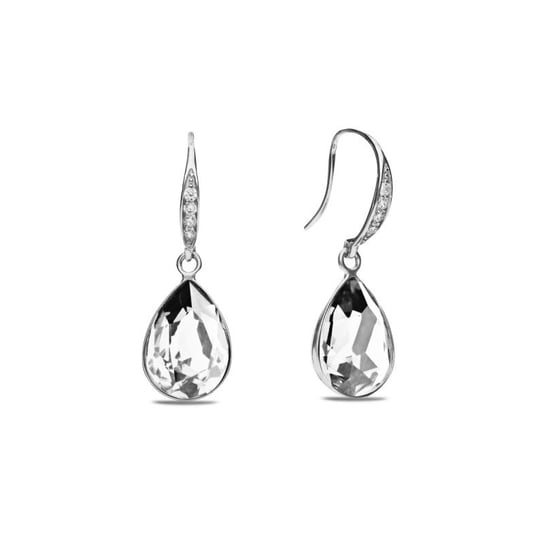 AnKa Biżuteria, Kolczyki srebrne z kryształami swarovski classy pear w kolorze ankabizuteria.pl