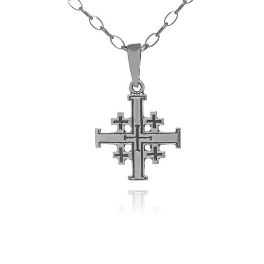 AnKa Biżuteria, Krzyżyk srebrny JERUSALEM Inna marka