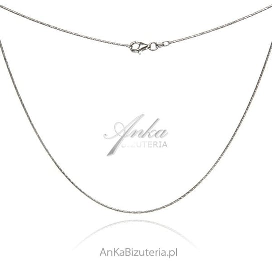 AnKa Biżuteria, Łańcuszek srebrny rodowany NUANCE - łańcuszek włosk AnKa Biżuteria