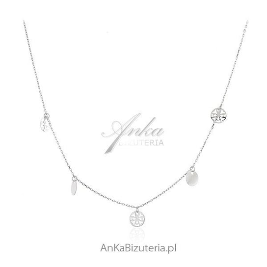 AnKa Biżuteria, Naszyjnik choker - Modna biżuteria srebrna AnKa Biżuteria