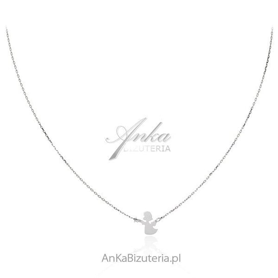 AnKa Biżuteria, Naszyjnik srebrny z aniołkiem AnKa Biżuteria