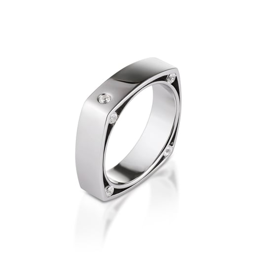 AnKa Biżuteria, Srebrny pierścionek - Geometric - Oryginalny pierści AnKa Biżuteria