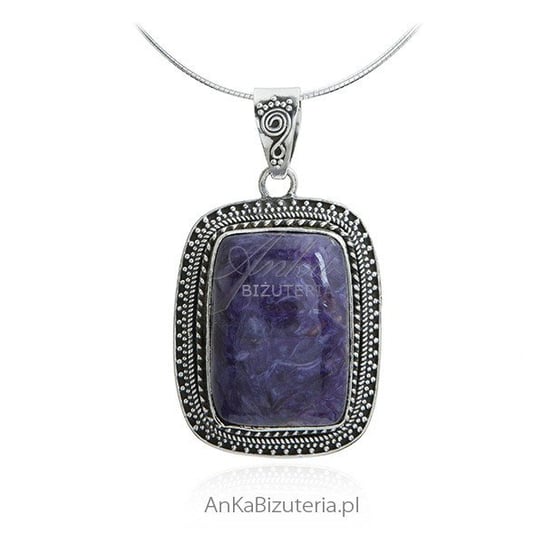 AnKa Biżuteria, Zawieszka srebrna z czariotem - stylowa biżuteria sr AnKa Biżuteria