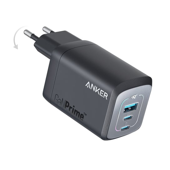 ANKER Ładowarka Sieciowa 100W Prime GaN (3 gniazda) USB-C x2 / USB-A ANKER