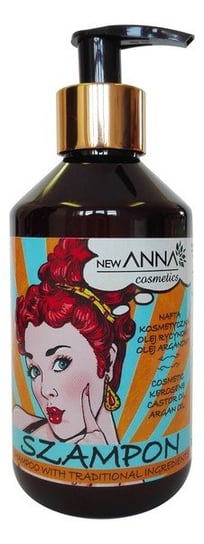 Anna Cosmetics, szampon z Olejem Arganowym i Olejem Rycynowym, 300 ml Anna Cosmetics