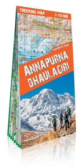 Annapurna & Dhaulagiri. Mapa trekkingowa 1:110 000 Opracowanie zbiorowe