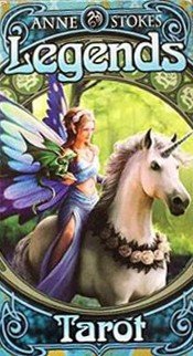 Anne Stokes Legends Tarot, karty, Bicycle Bicycle