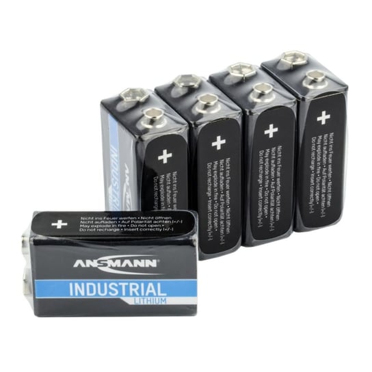 Ansmann Industrial Baterie litowe PP3, 5 szt, 1505-0002 Ansmann