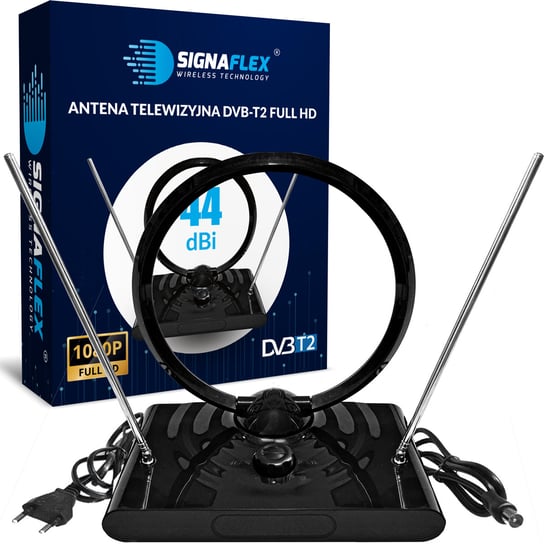 Antena Telewizyjna Signaflex Gx-Ato-028 Dvb-T2 Fhd 44Dbi Inna marka