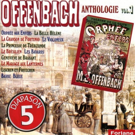 Anthologie Vol. 1 Offenbach Jacques
