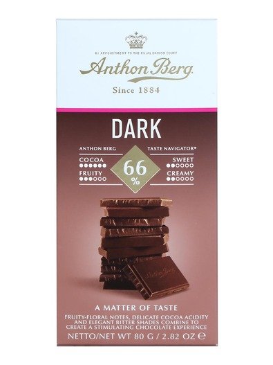Anthon Berg czekolada ciemna 66% kakao 80g Anthon Berg