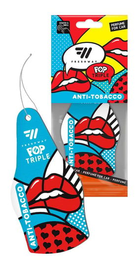 ANTI TOBACCO | FRESHWAY Pop Dry Triple - zawieszka XXL Inna marka