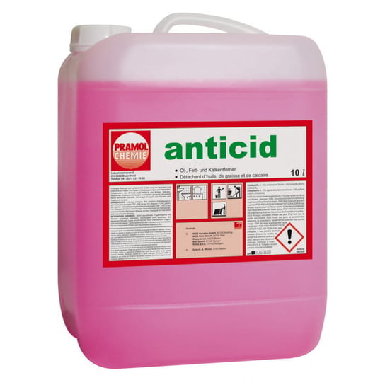 Anticid 10l płyn do mycia kabin prysznicowych - PRAMOL Inny producent