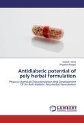 Antidiabetic potential of poly herbal formulation Phogat Priyanka, Deep Aakash