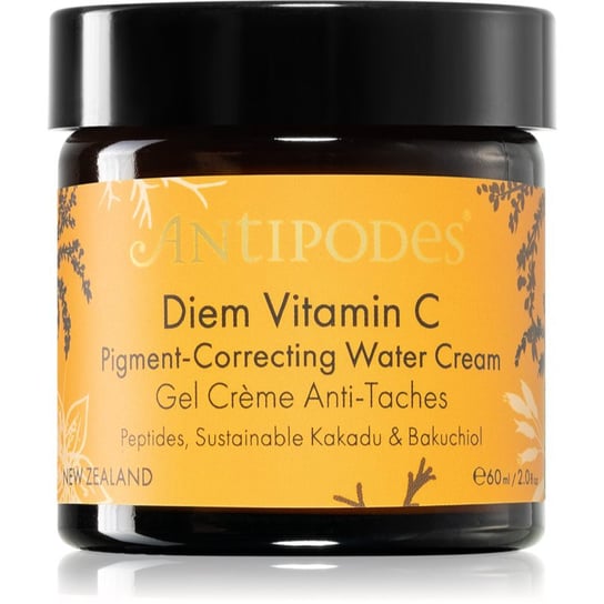 Antipodes Diem Vitamin C Pigment-Correcting Water Cream krem rozjaśniający na przebarwienia 60 ml Antipodes