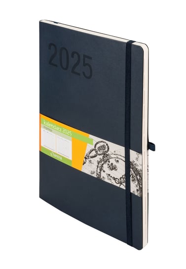Antra, Impresja, kalendarz 2025, B5, granatowy Antra