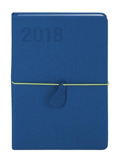Antra, kalendarz książkowy 2018, format A5, Renesans A5, granatowy Antra